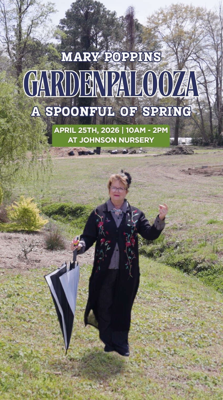 A Spoonful of Spring with Mary Poppins at The Gardens of Southeastern North Carolina